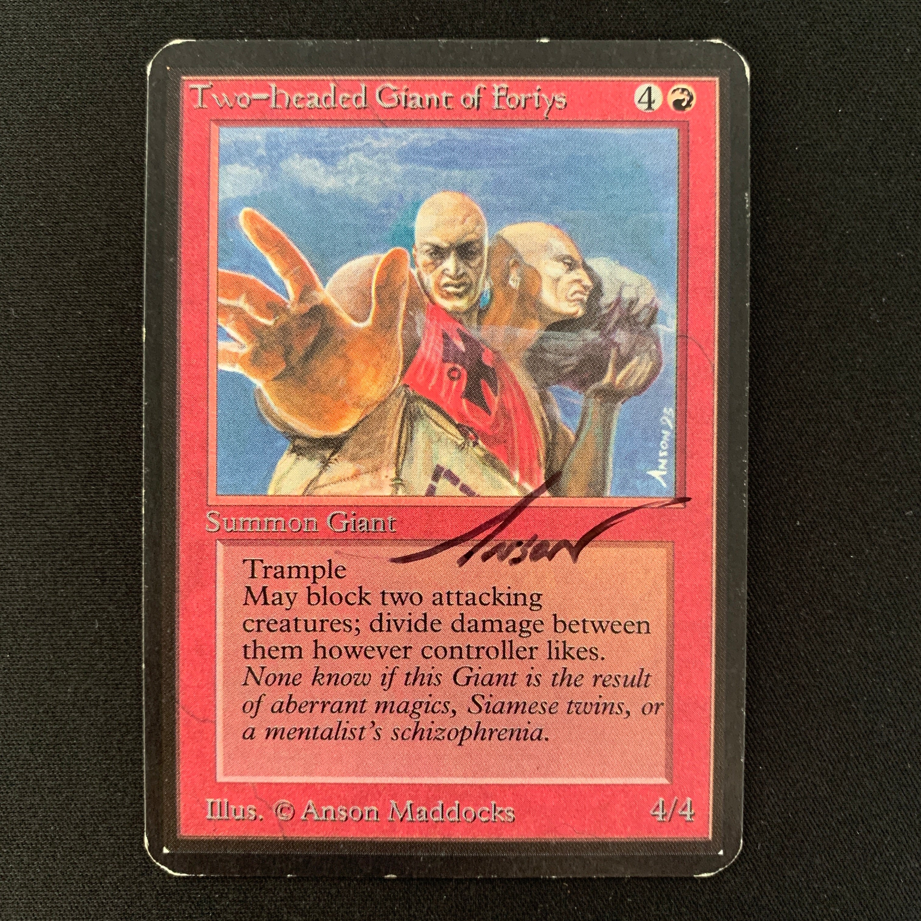 MTG Singles - Two-headed Giant of Foriys - Alpha - 
