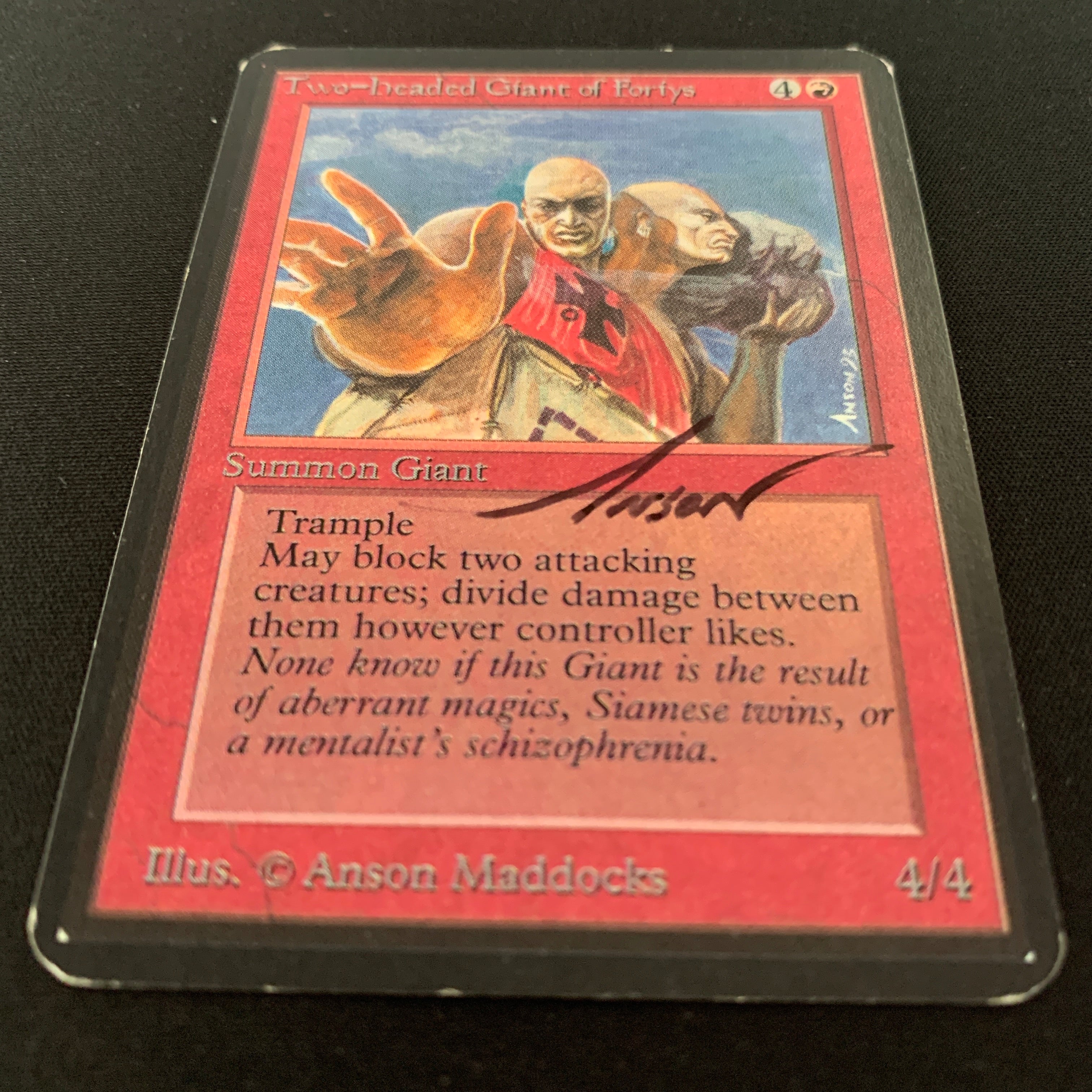 MTG Singles - Two-headed Giant of Foriys - Alpha - 