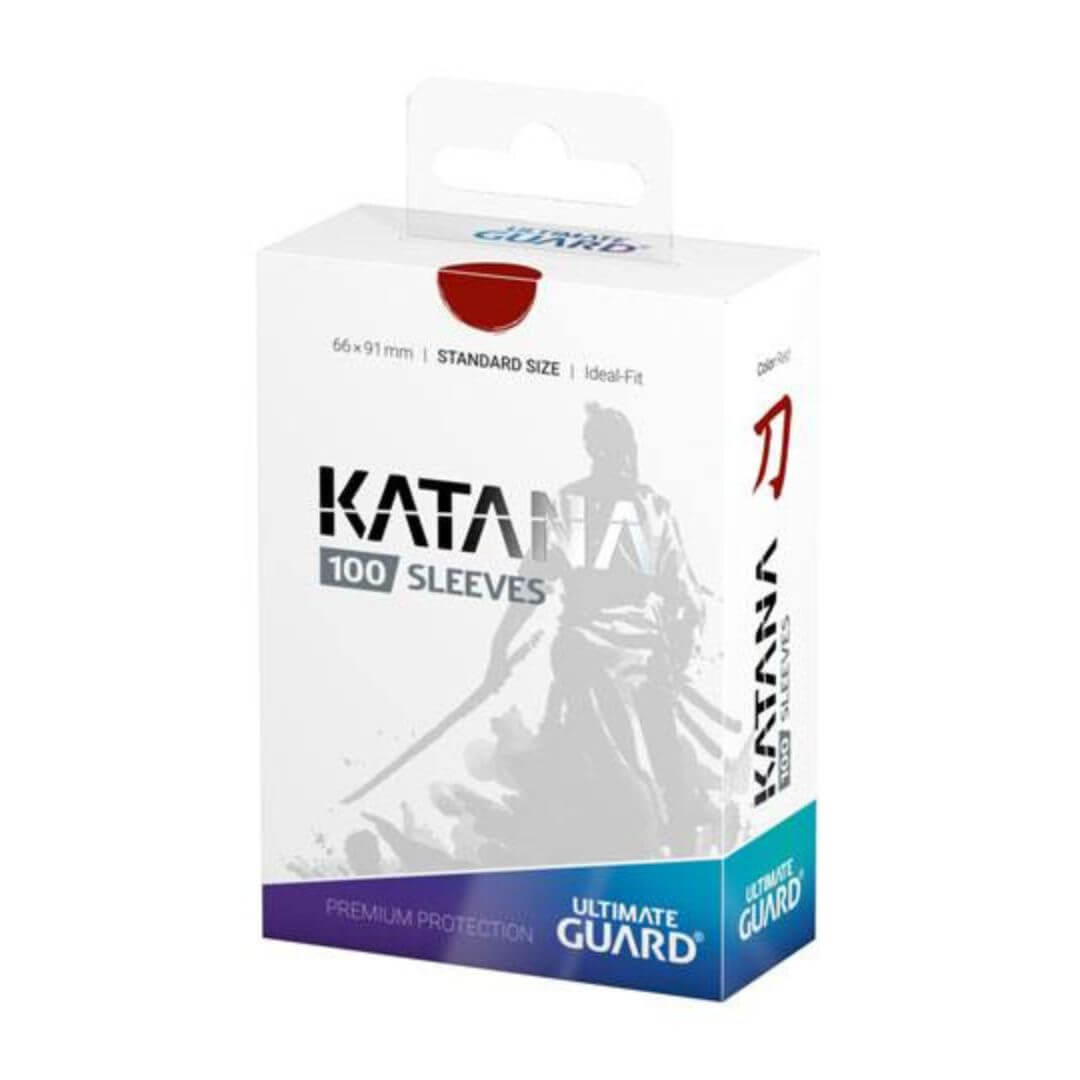 Gaming Supplies - Ultimate Guard Katana Sleeves - Red