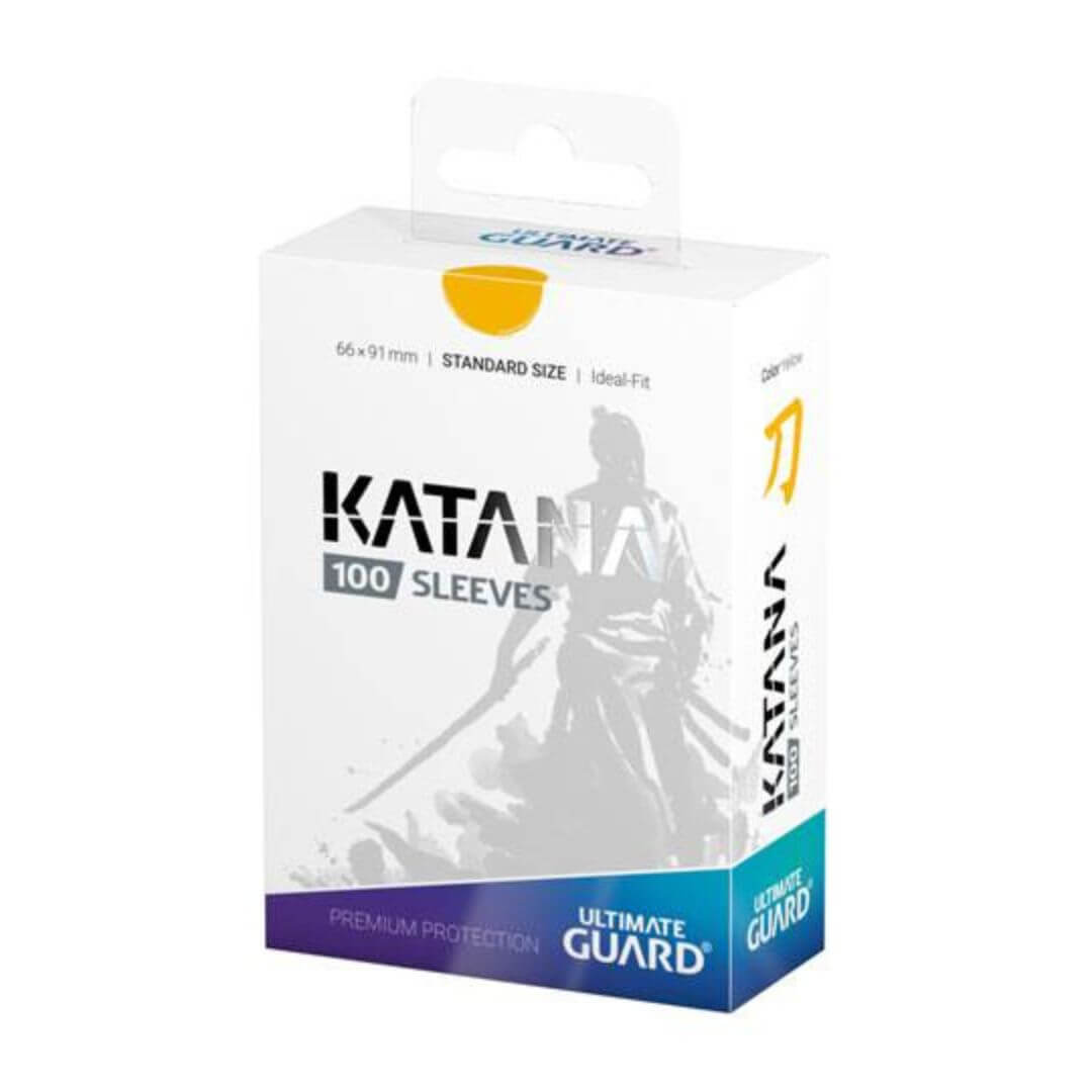 Gaming Supplies - Ultimate Guard Katana Sleeves - Yellow