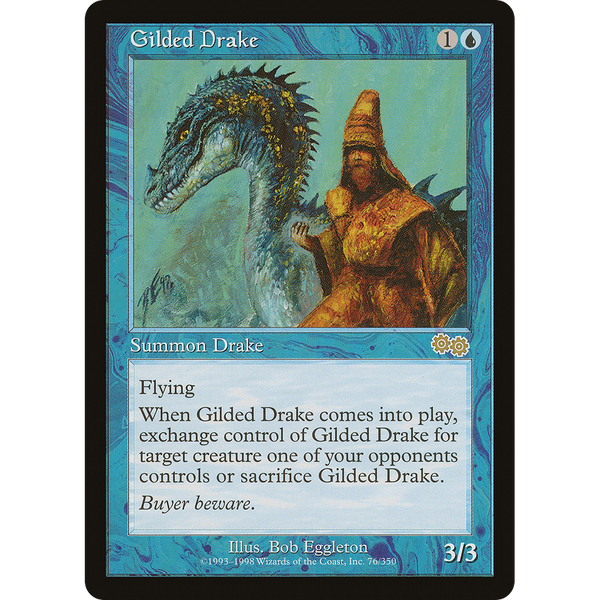 MTG Singles - Gilded Drake - Urza's Saga - 