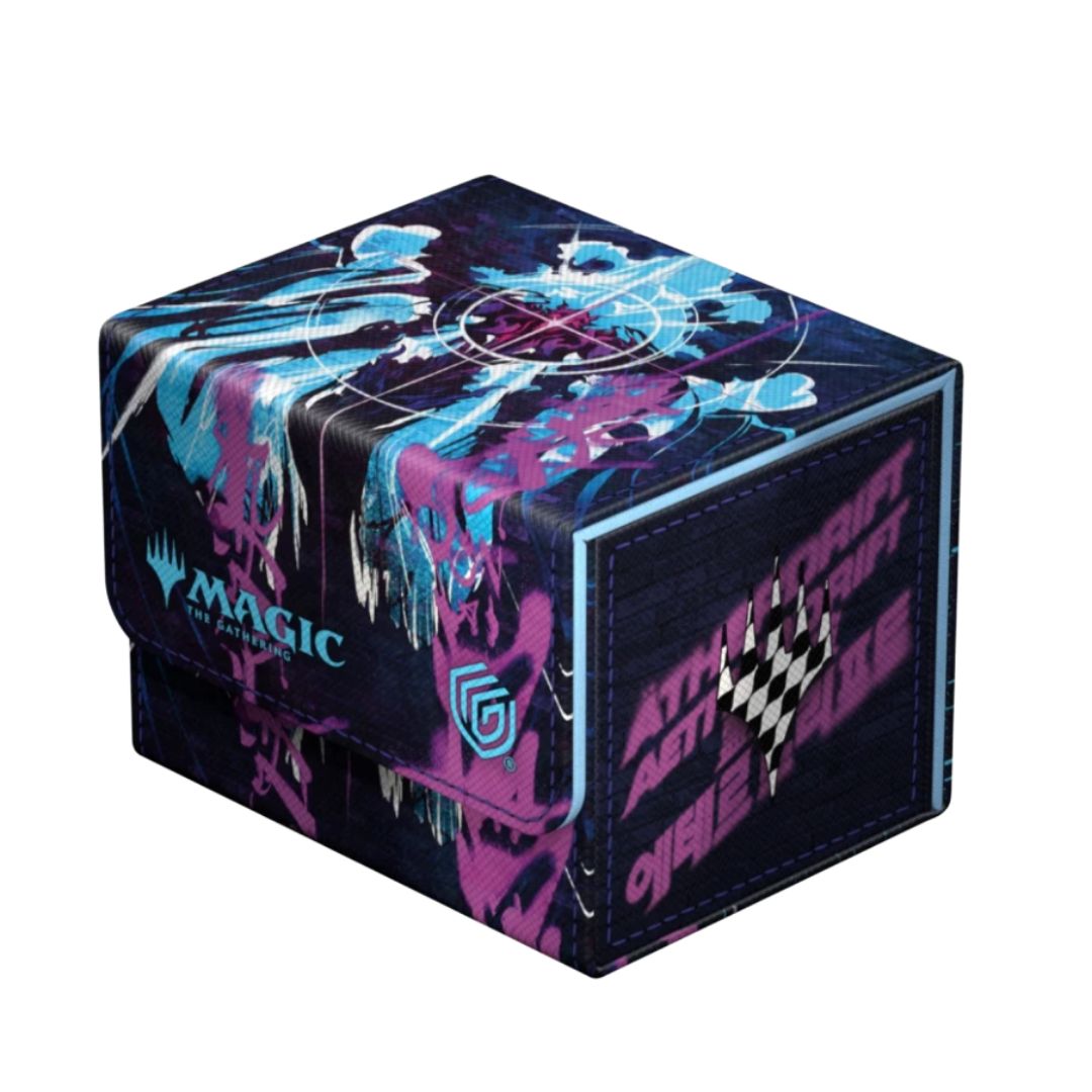 Gaming Supplies - Ultimate Guard Sidewinder 100+ Xenoskin Magic: The Gathering "'Aetherdrift" - Oildeep Gearhulk