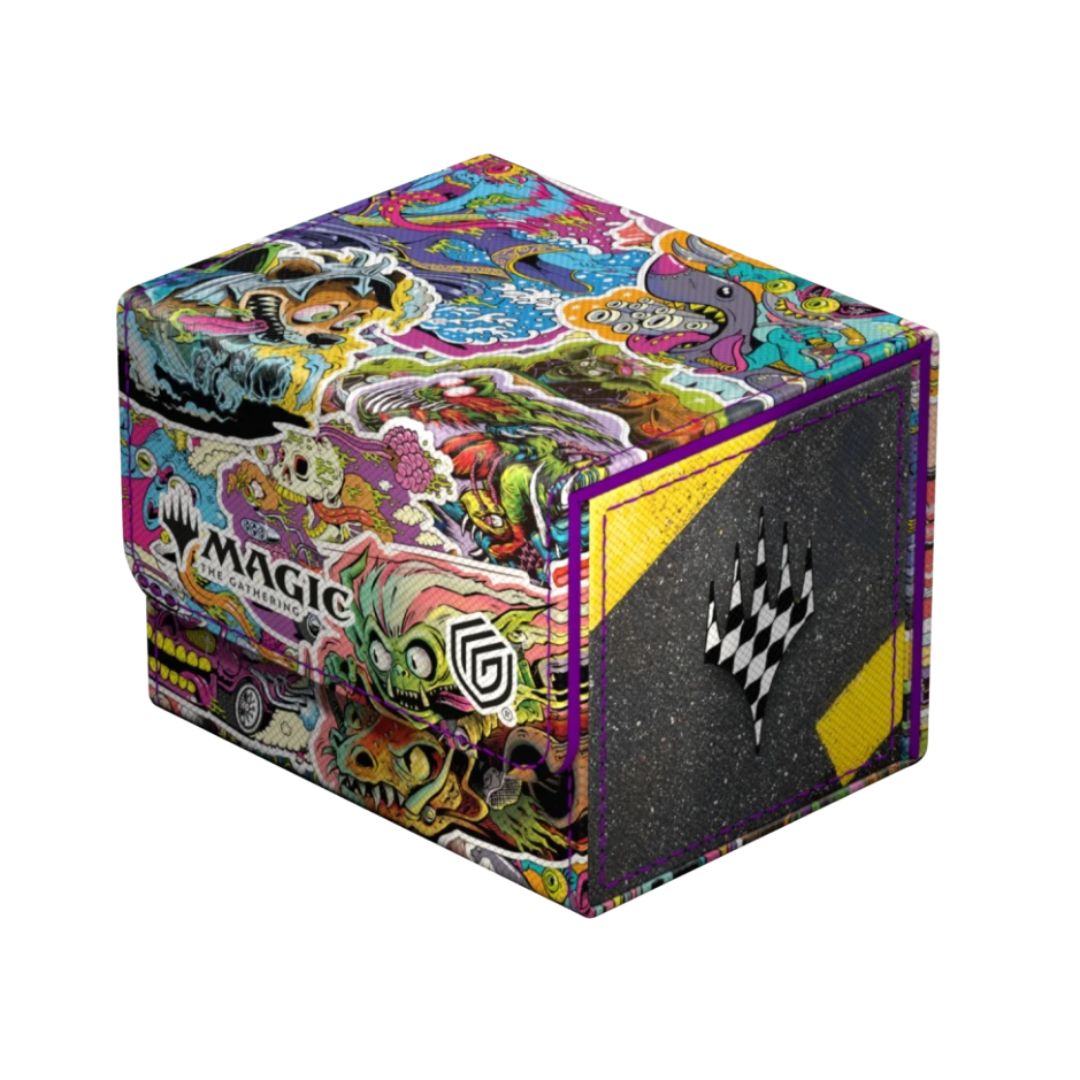 Gaming Supplies - Ultimate Guard Sidewinder 100+ Xenoskin Magic: The Gathering "'Aetherdrift" - Revved-Up Racers