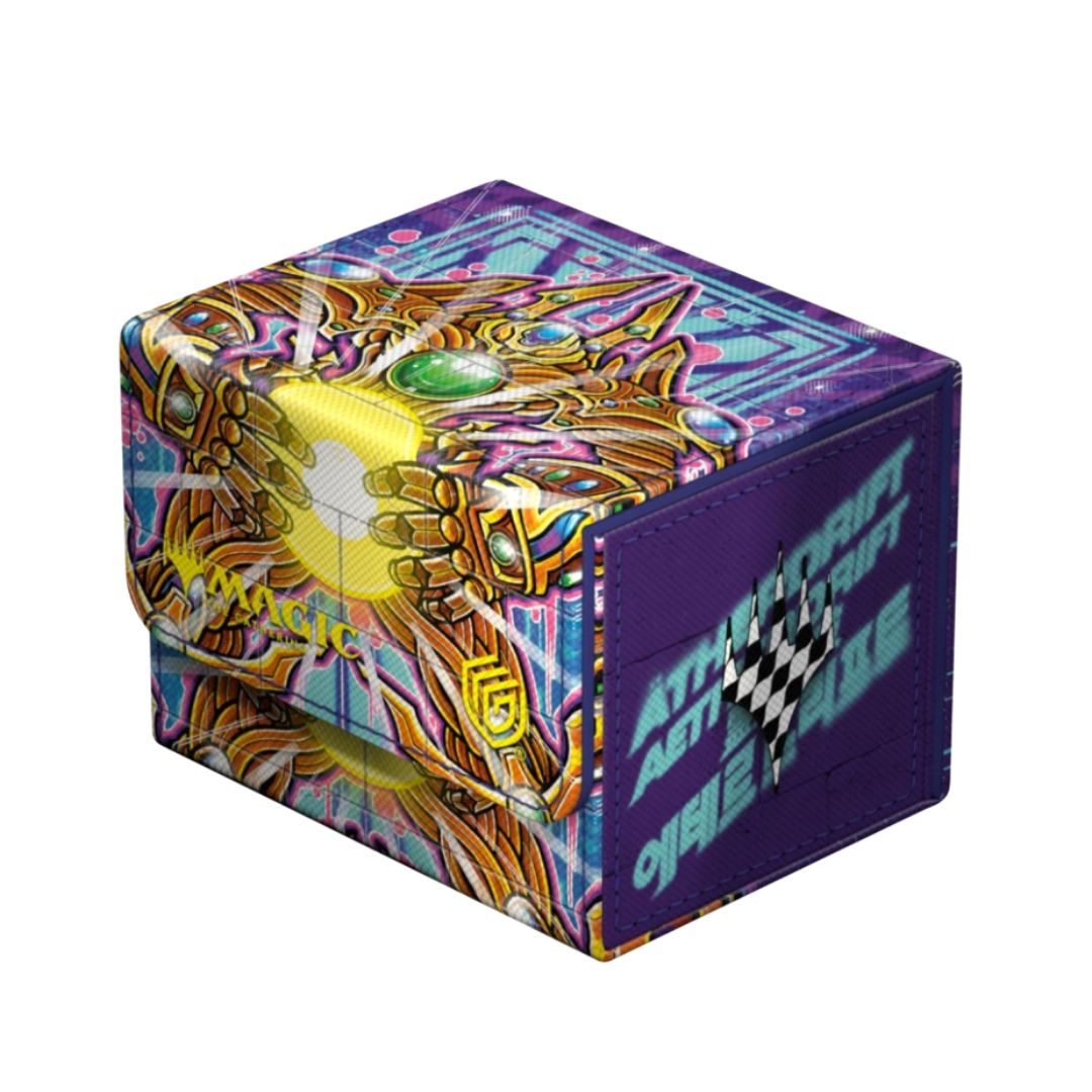 Gaming Supplies - Ultimate Guard Sidewinder 100+ Xenoskin Magic: The Gathering "'Aetherdrift" - Solar Gearhulk