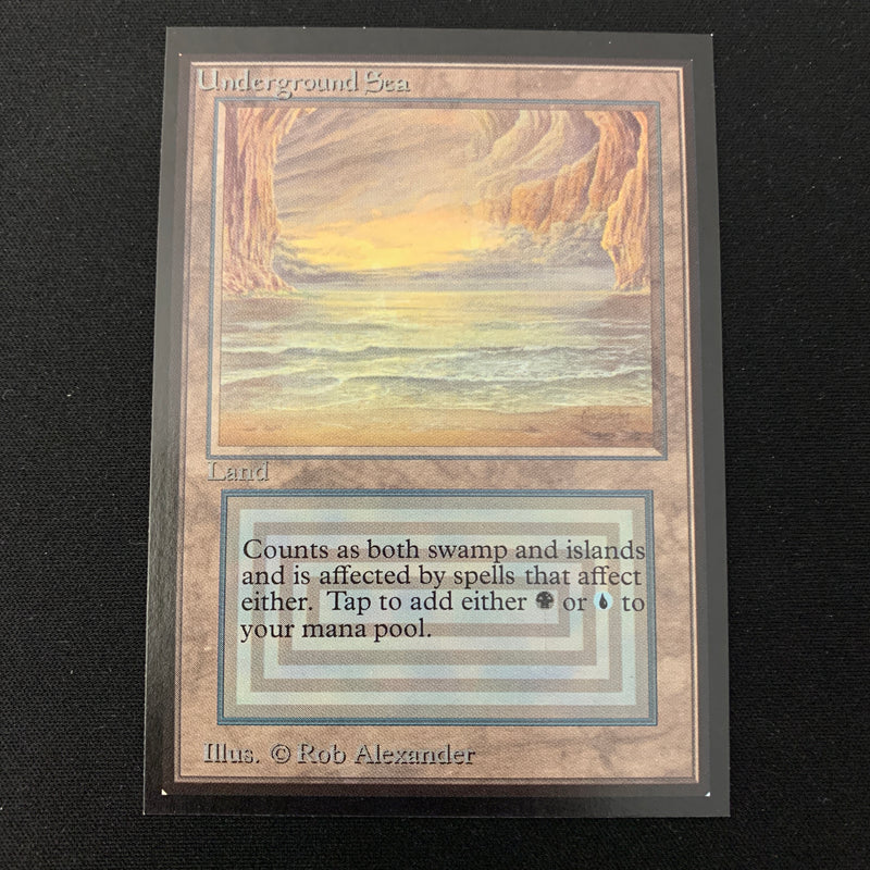 Magic the Gathering Underground Sea - International Edition NM - 24050