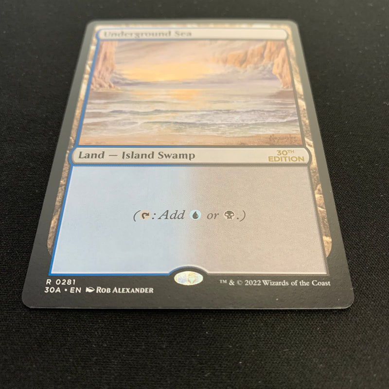 Magic the Gathering Underground Sea (Modern Frame) - 30th Anniversary Edition 