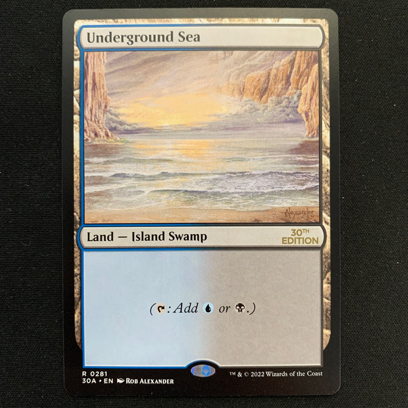 Underground Sea (Modern Frame) 30th Anniversary Edition Magic: The Gathering