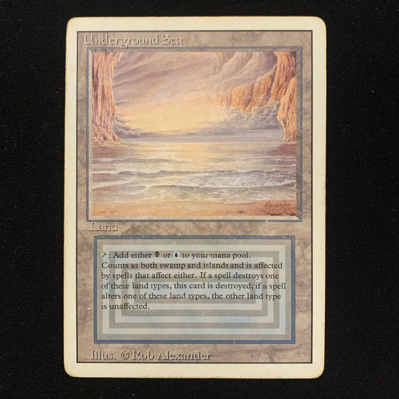 Magic the Gathering Underground Sea - Revised PO - 24724