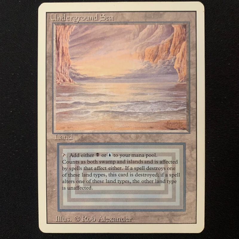 Magic the Gathering Underground Sea - Revised GD - 24876