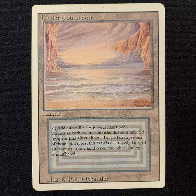 Magic the Gathering Underground Sea - Revised LP - 24879