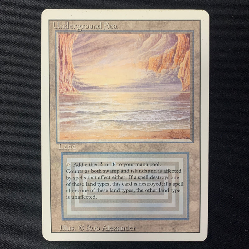 Magic the Gathering Underground Sea - Revised GD - 24670