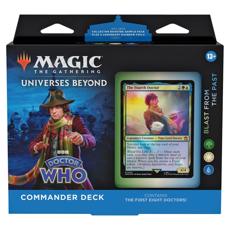 Magic the Gathering Universes Beyond: Doctor Who Commander Deck Blast From the Past English