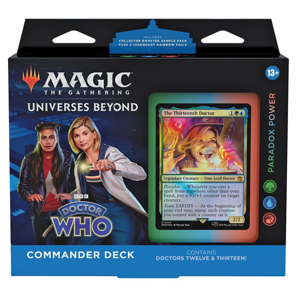 Magic the Gathering Universes Beyond: Doctor Who Commander Deck Paradox Power English