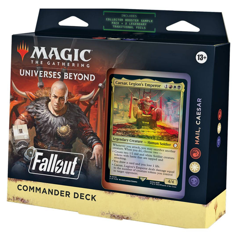 Magic the Gathering Universes Beyond: Fallout Commander Deck Hail Caesar 