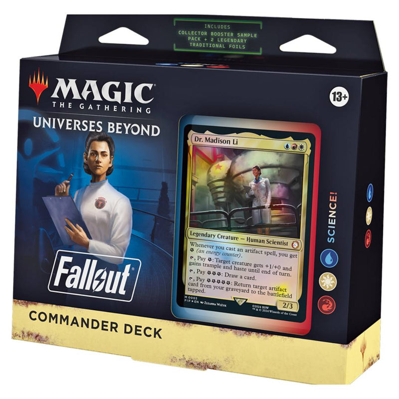 Magic the Gathering Universes Beyond: Fallout Commander Deck Science 