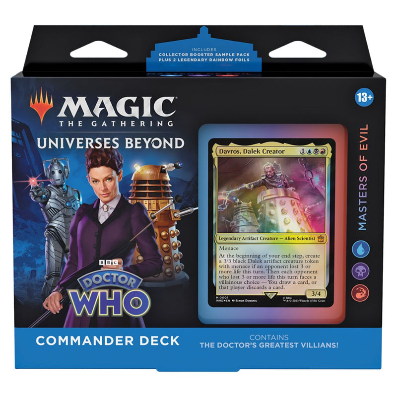 Universes Beyond: Doctor Who Commander Deck Masters of Evil