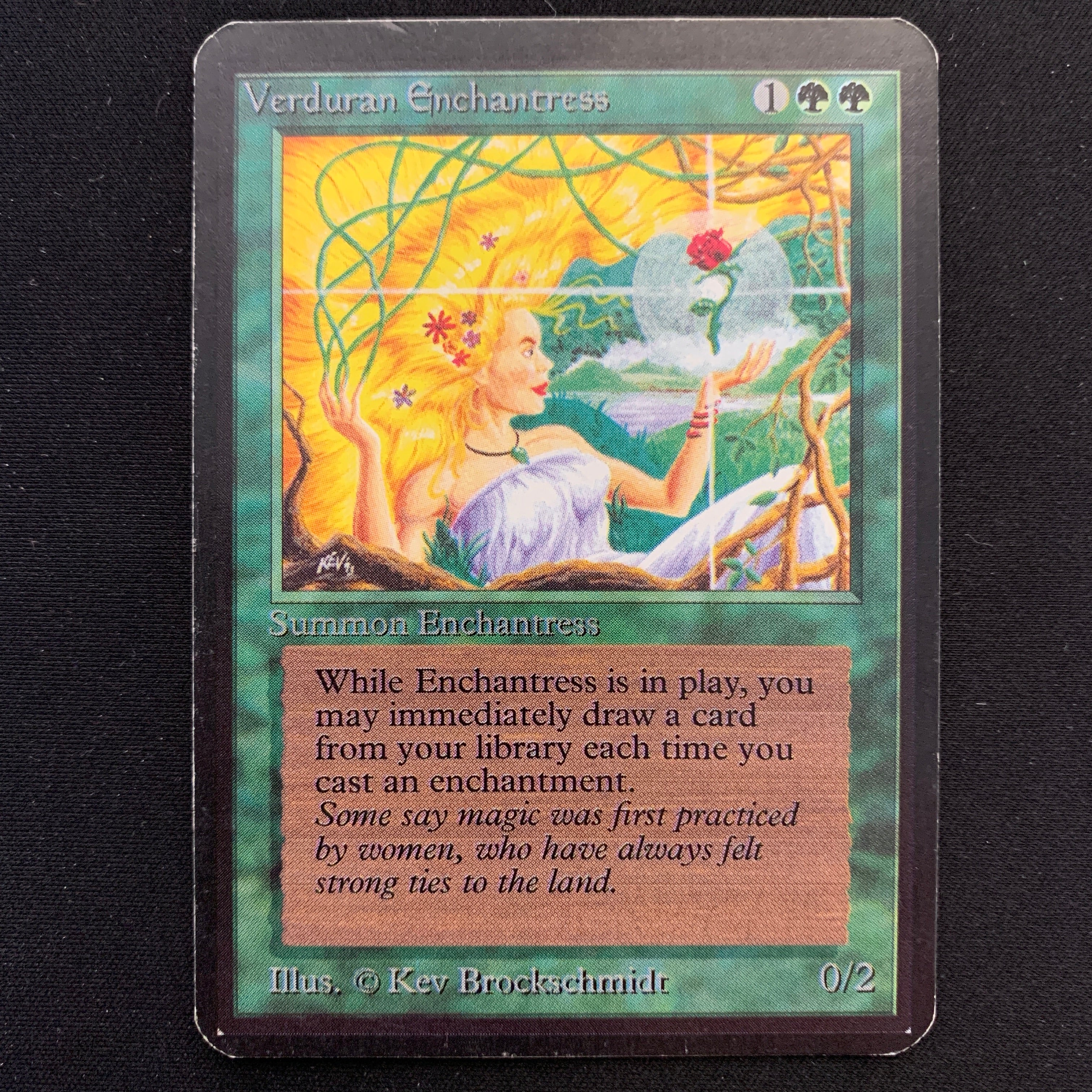 MTG Singles - Verduran Enchantress - Alpha - 