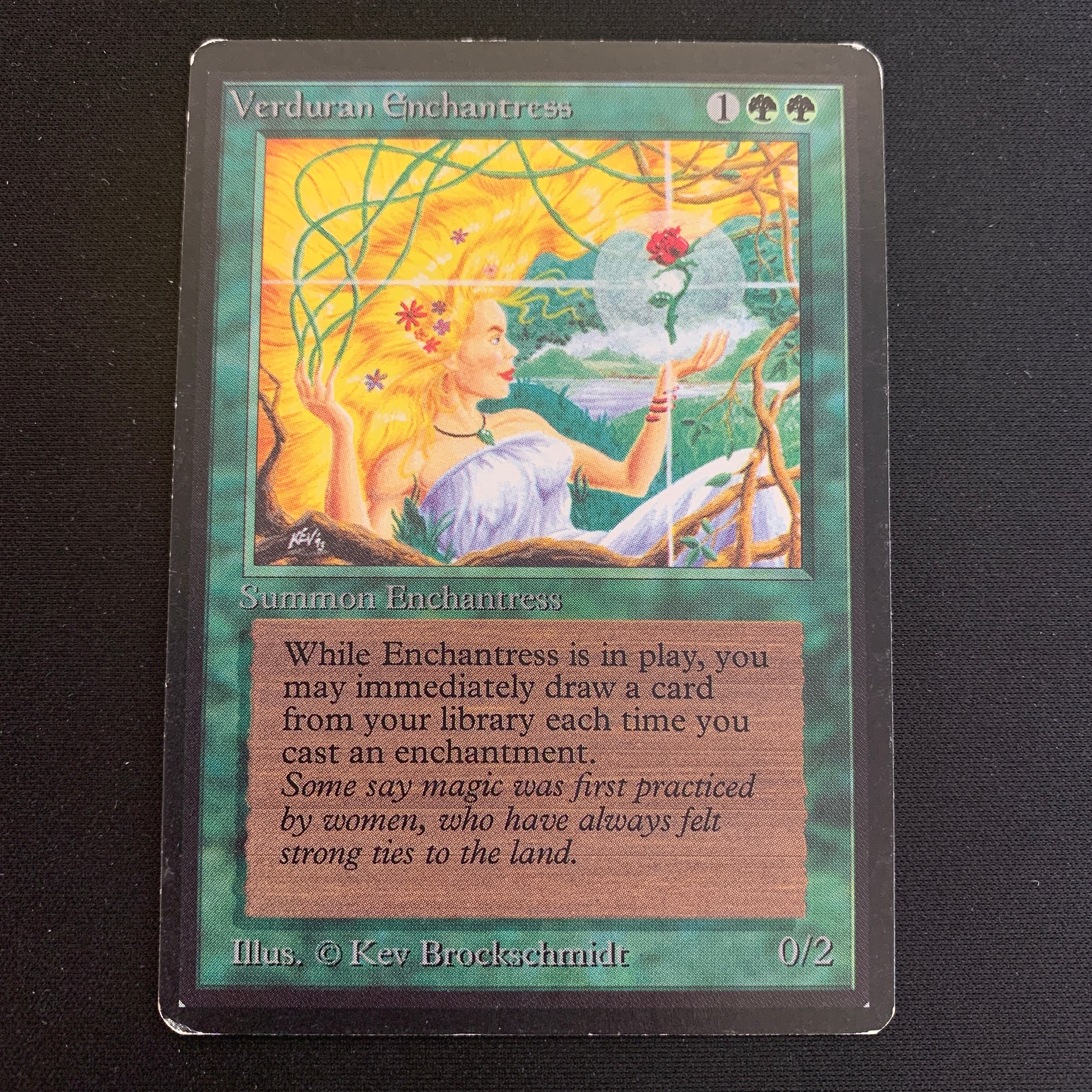 MTG Singles - Verduran Enchantress - Beta - 