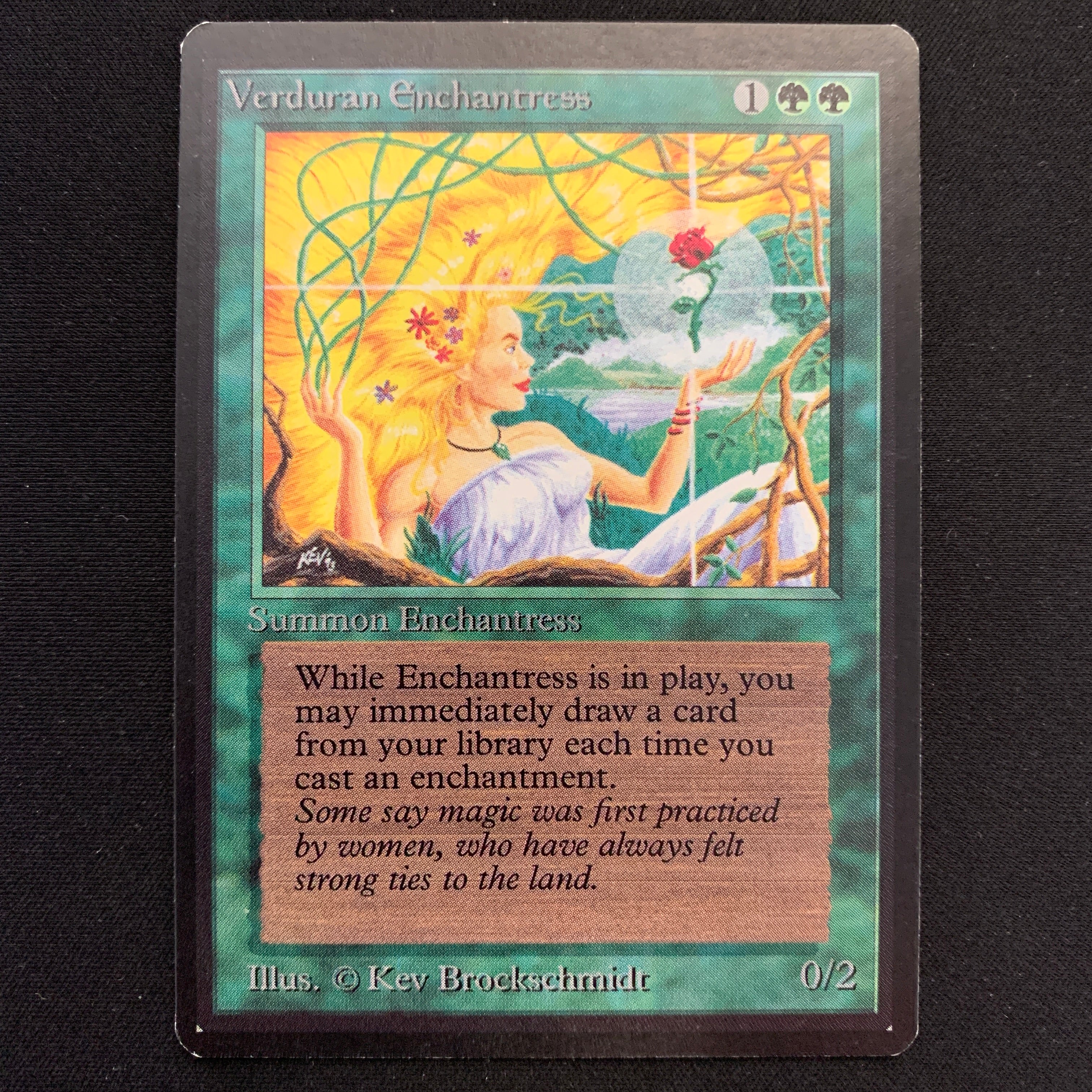 MTG Singles - Verduran Enchantress - Beta - 