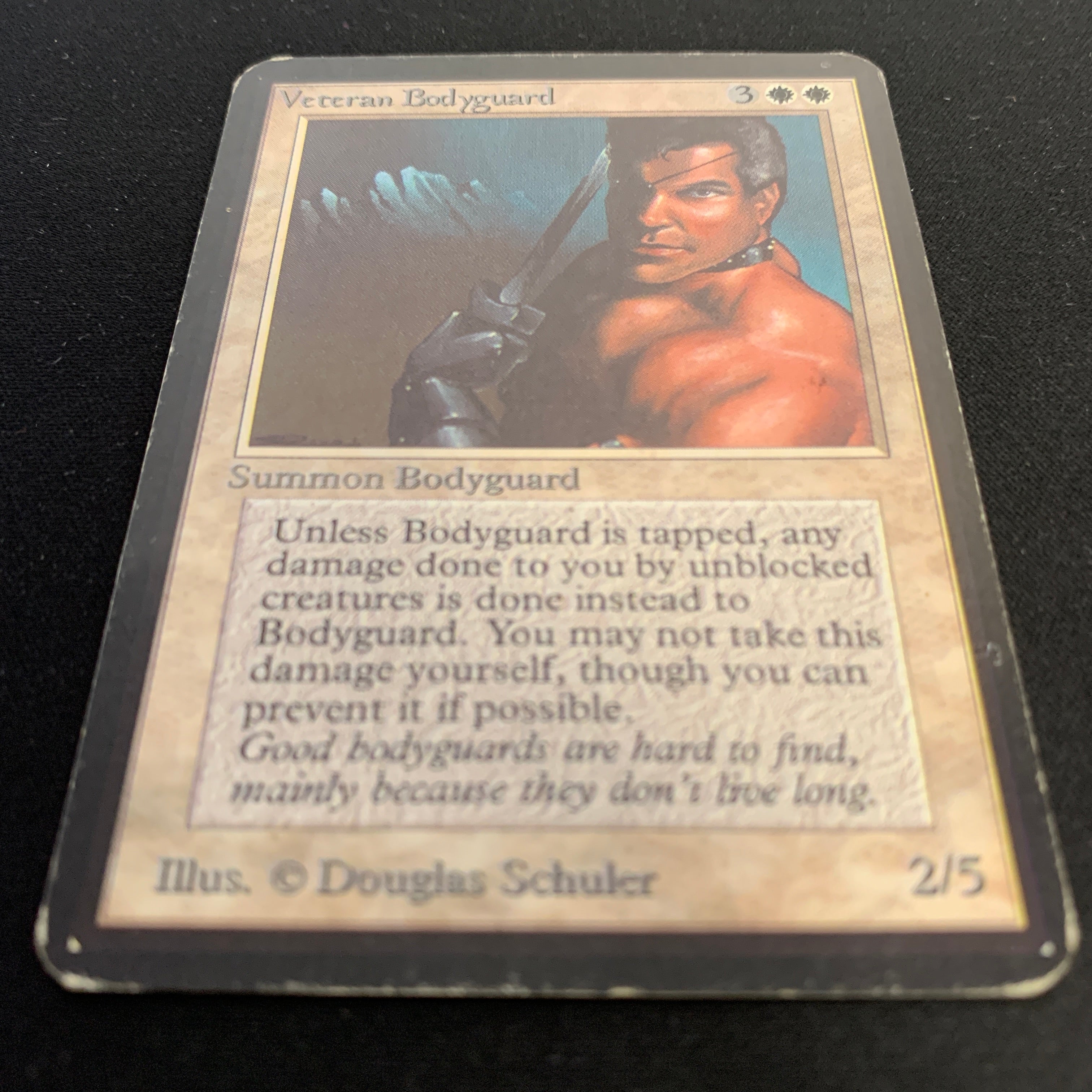 MTG Singles - Veteran Bodyguard - Alpha - 
