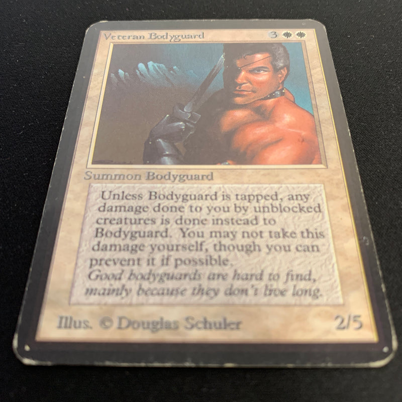 Magic the Gathering Veteran Bodyguard - Alpha 