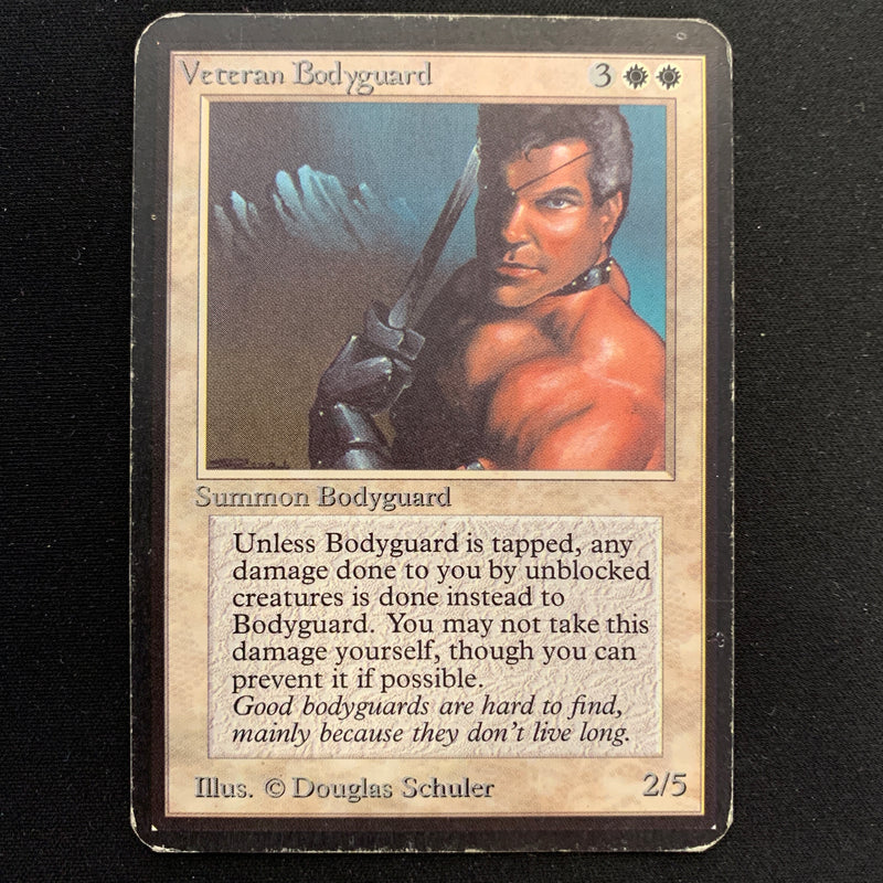 Magic the Gathering Veteran Bodyguard - Alpha 