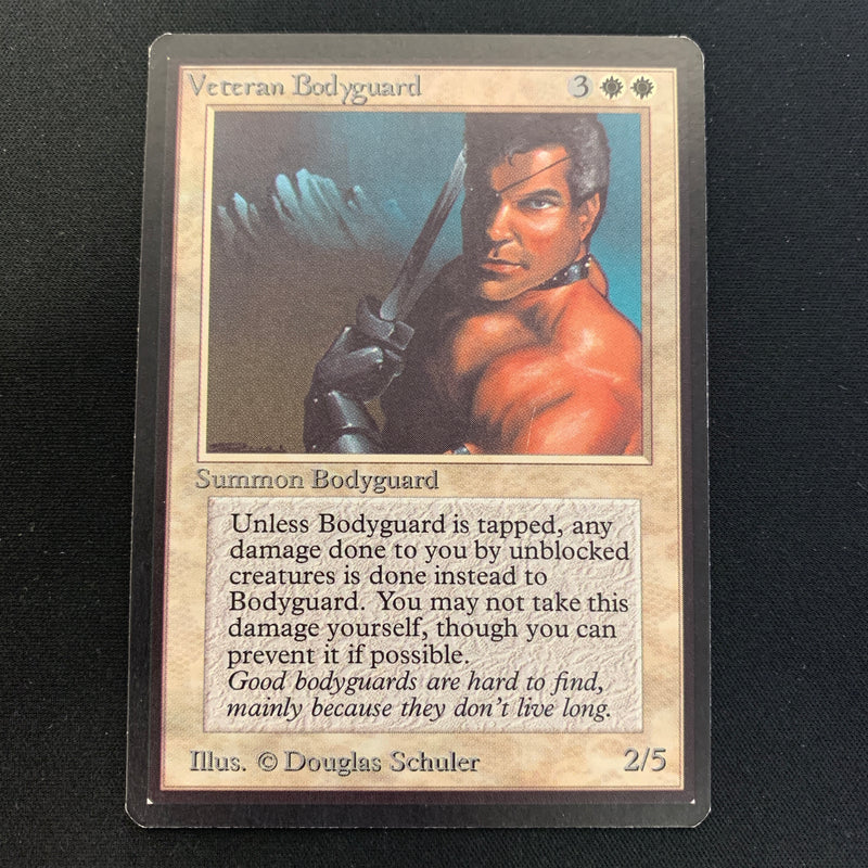 Magic the Gathering Veteran Bodyguard - Beta 