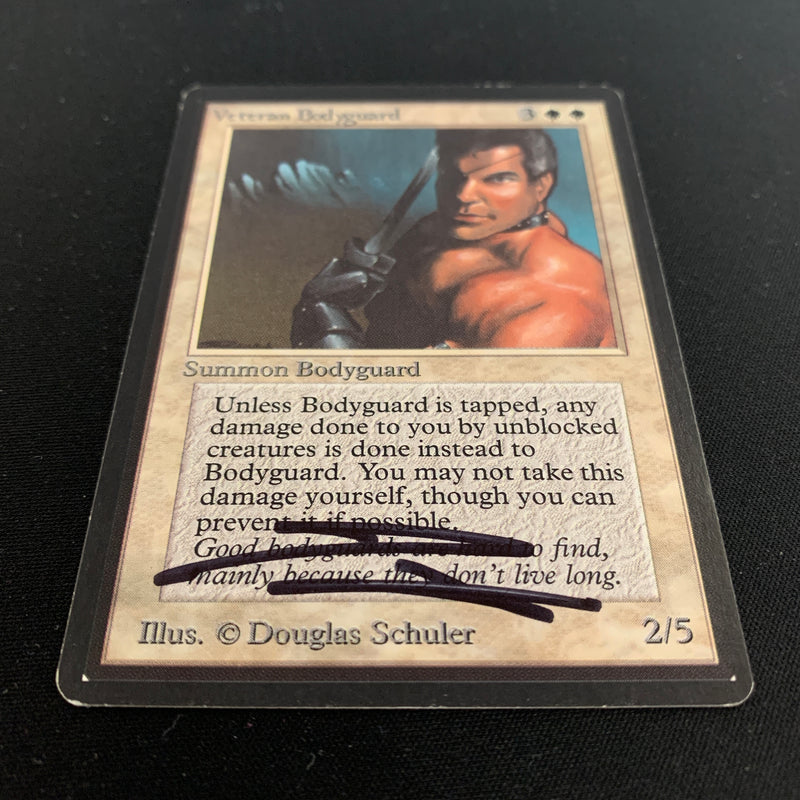 Magic the Gathering Veteran Bodyguard - Beta 