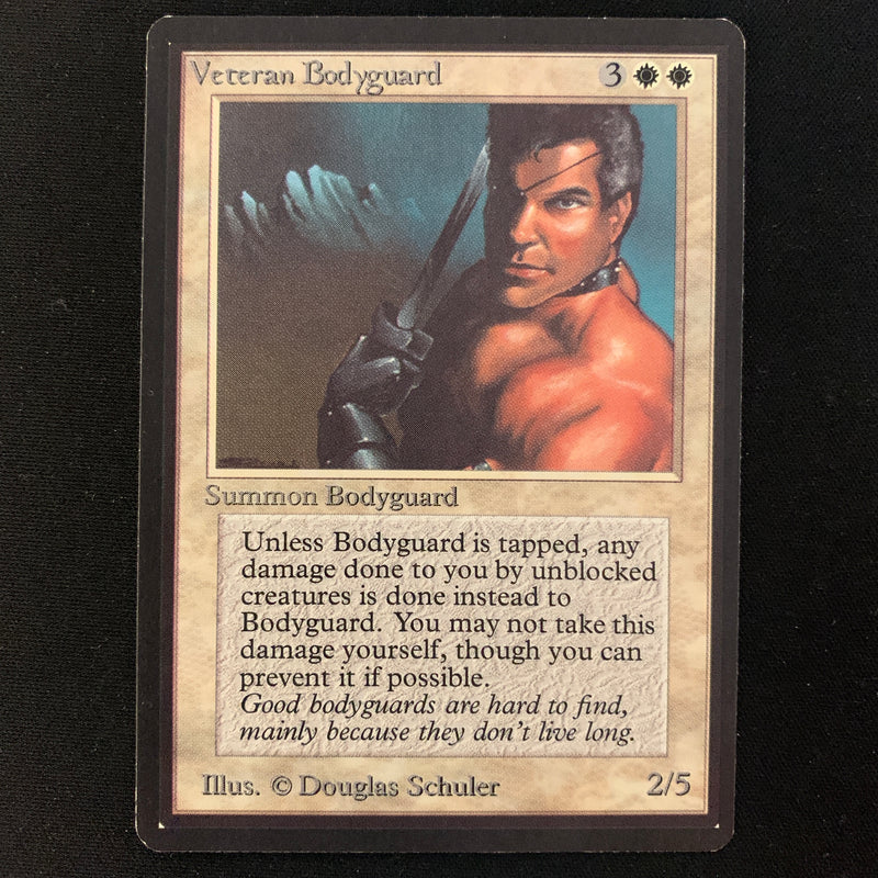 Magic the Gathering Veteran Bodyguard - Beta 