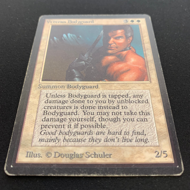 Magic the Gathering Veteran Bodyguard - Beta 