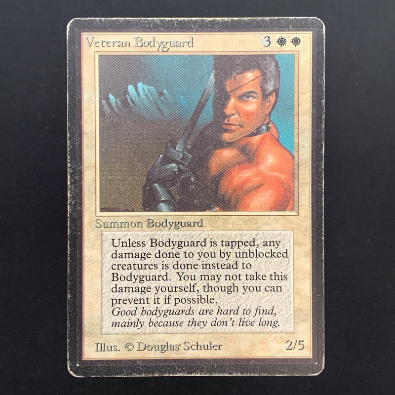 Magic the Gathering Veteran Bodyguard - Beta 