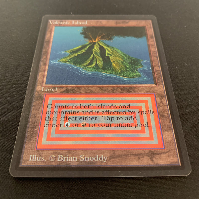 Magic the Gathering Volcanic Island - Beta 