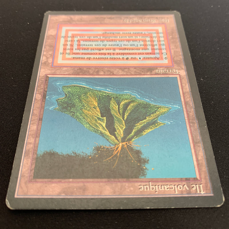 Volcanic Island - Foreign Black Bordered - French