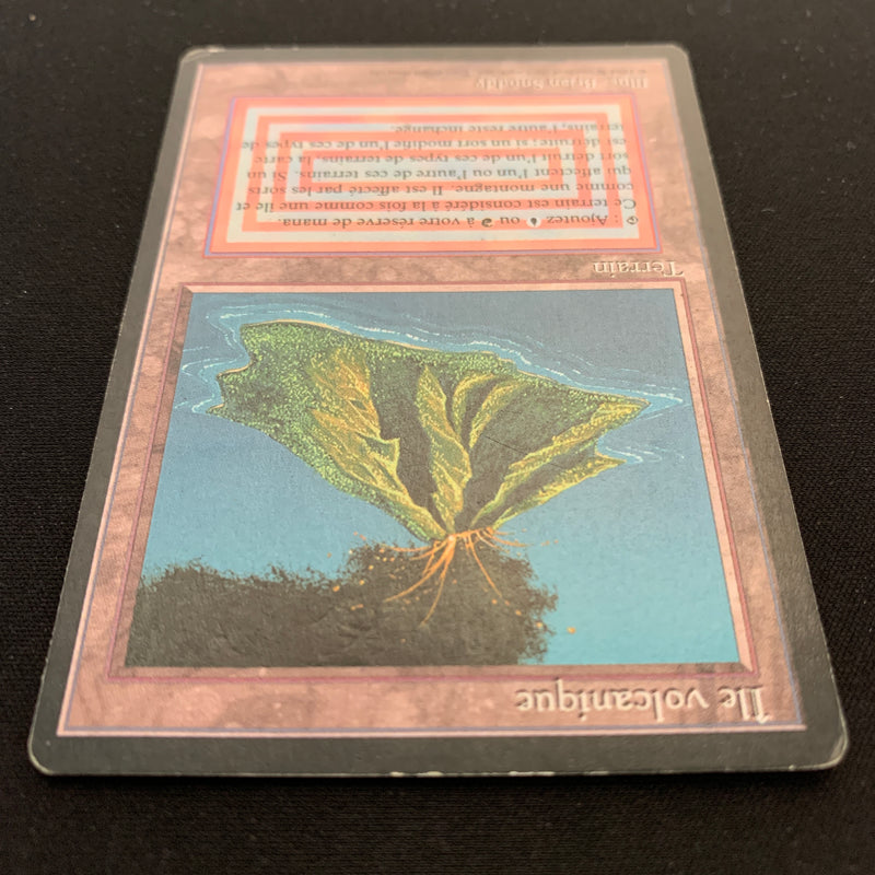 Volcanic Island - Foreign Black Bordered - French