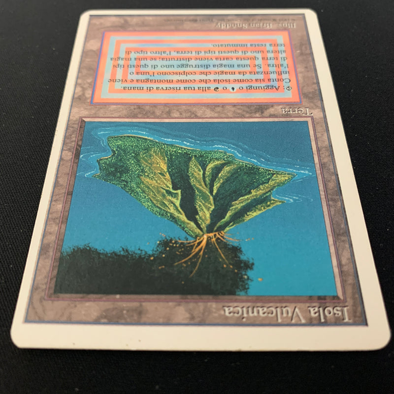 Volcanic Island - Foreign White Bordered - Italian