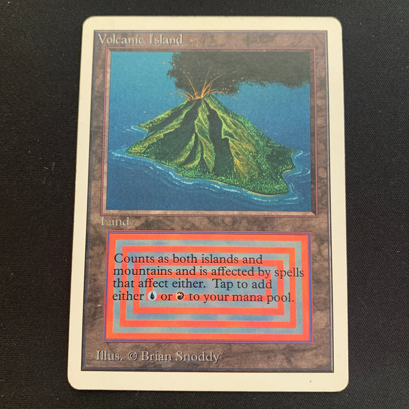 Magic the Gathering Volcanic Island - Unlimited 