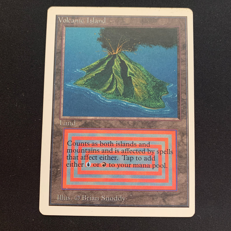 Magic the Gathering Volcanic Island - Unlimited 