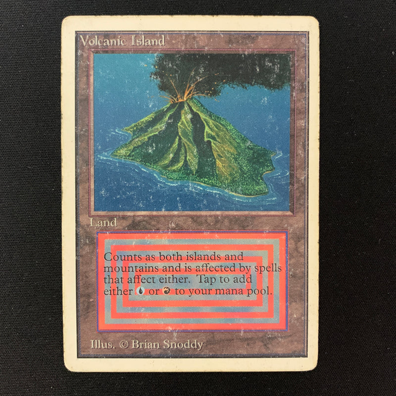 Magic the Gathering Volcanic Island - Unlimited 