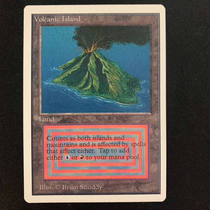 Magic the Gathering Volcanic Island - Unlimited 