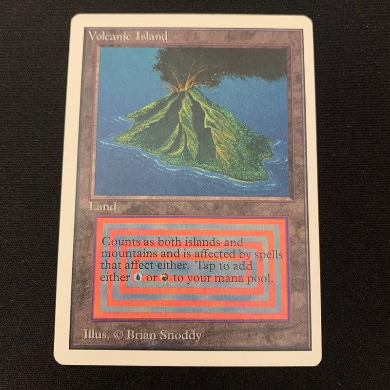 Magic the Gathering Volcanic Island - Unlimited 