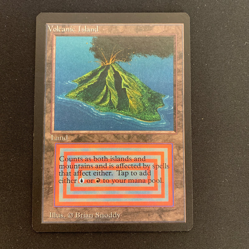 Magic the Gathering Volcanic Island - Unlimited 