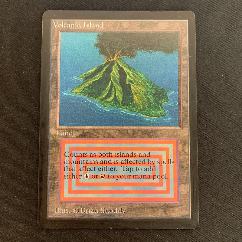 Magic the Gathering Volcanic Island - Unlimited 