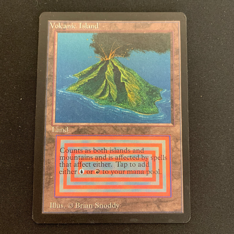 Magic the Gathering Volcanic Island - Unlimited 