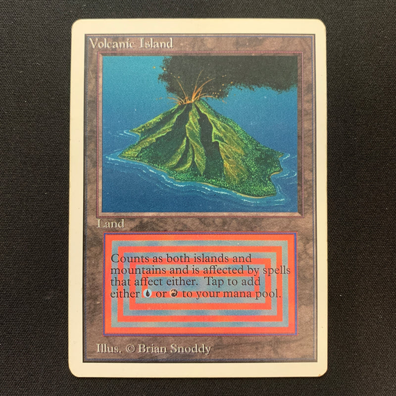 Magic the Gathering Volcanic Island - Unlimited 