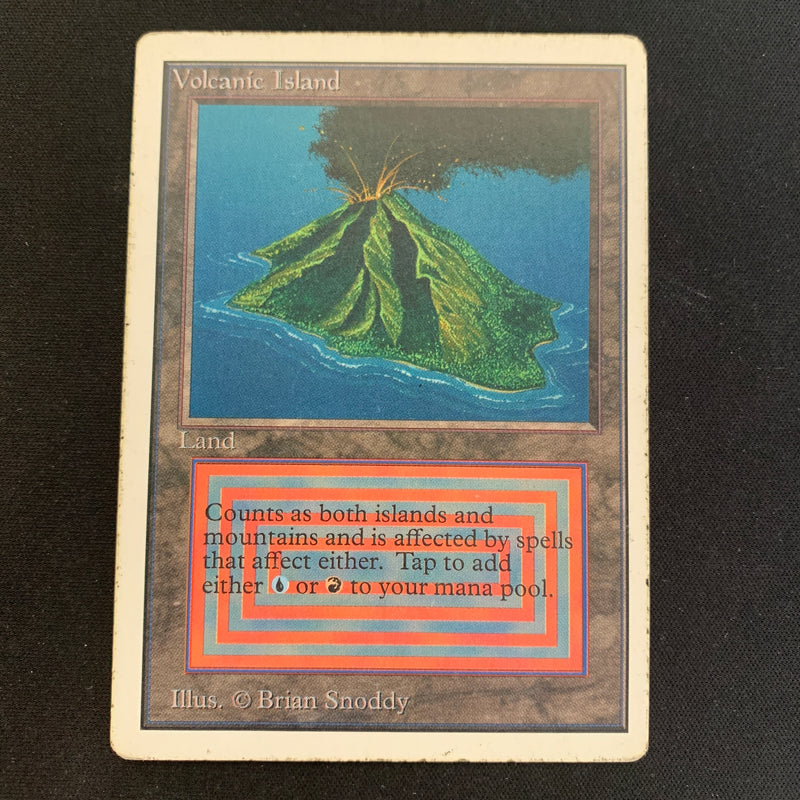 Magic the Gathering Volcanic Island - Unlimited 