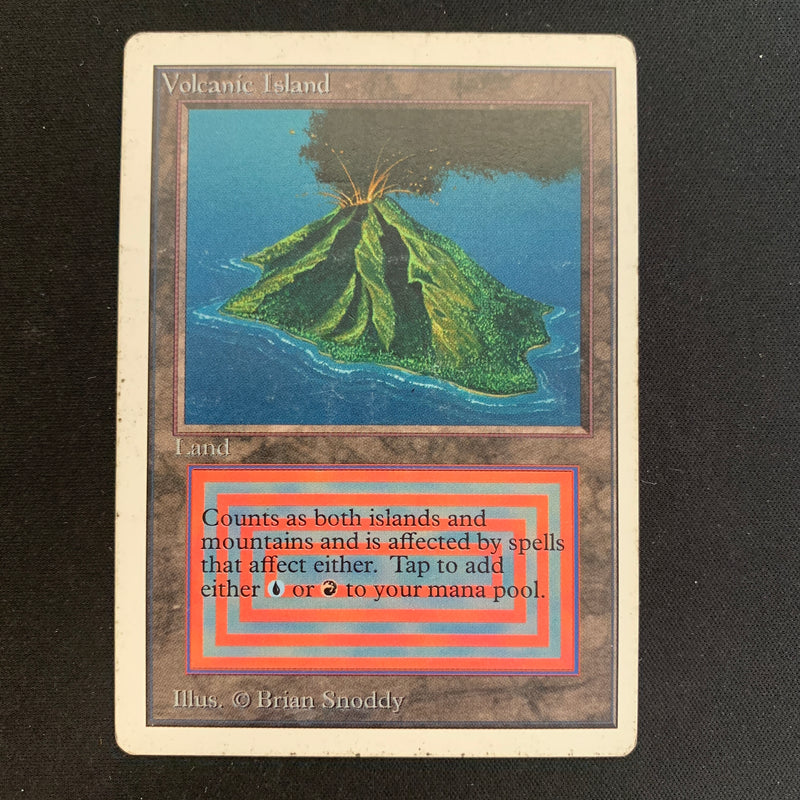 Magic the Gathering Volcanic Island - Unlimited 