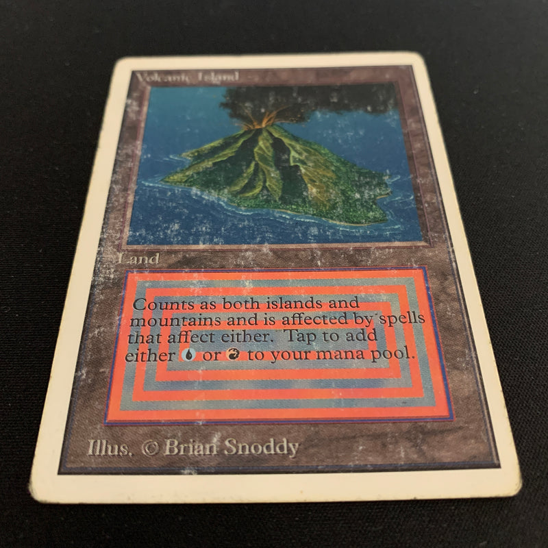 Magic the Gathering Volcanic Island - Unlimited 