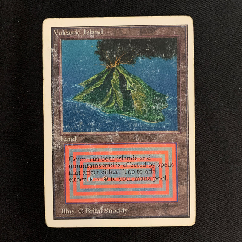 Magic the Gathering Volcanic Island - Unlimited 