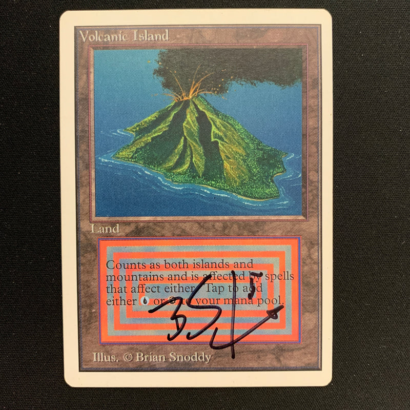 Magic the Gathering Volcanic Island - Unlimited 