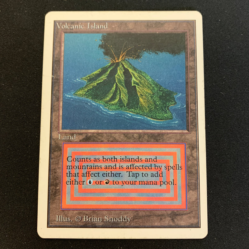 Magic the Gathering Volcanic Island - Unlimited 